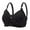 Black, variant on Fsqjgq Womens Underwear Wireless Bras for Women Sports Bras Multipack Comfortable Sexy New Large Medium And Old Age Comfortable No Steel Ring Cotton Bra Push Up Bras Seamless Demi Cup Bras Bustiers