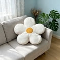 thumbnail image 6 of ShaoXinWan Cute 5 Petal Flower Shaped Plush Throw Pillow, Soft Cloud Fluffy Decorative Floor Cushion, Girly Sofa Seat Pillow for Bedroom, Nursery, Reading Nook Layout, 6 of 6