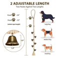 thumbnail image 3 of Timbres para perros, timbres de entrenamiento para cachorros, cuerda de algodón tejida Afortunado Sencillez, 3 of 5
