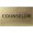 Brushed Gold, variant on ADA CENTRAL SIGNS - 6" X4" Counselor Sign - ADA Compliant Tactile Graphics Grade 2 Braille Text Consultant Sign | Professional, Expert Advisor Wall Signs for Office, Hotel, Schools, Hospital & Clinics