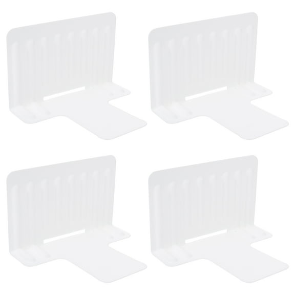 MERRYHAPY Premium Plastic Refrigerator Food Divider White Adjustable 8Pcs