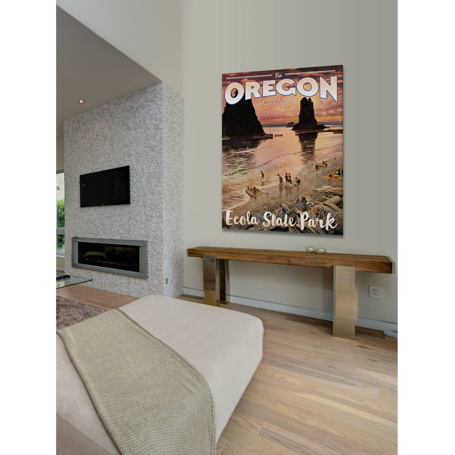 Marmont Hill - "Travel Oregon" Painting Print on Wrapped Canvas