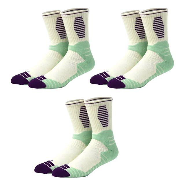 Calcetines de baloncesto Elite de 3 piezas Buffer sports Calcetines deportivos para exteriores para hombres y mujeres
