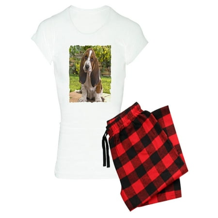 

CafePress - BASSET HOUND PUPPY - Women s Light Pajamas