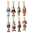 thumbnail image 2 of Dserhfy Christmas Elf Ornaments Wooden Elf Boys Girls Christmas Tree Hanging Ornaments for Home Tree Indoor Outdoor Holiday Decor, 2 of 8