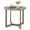 Gray, variant on Costway 36 Inch Wood Dining Table for 2-4 People with Wing-shaped Pedestal Base Gray