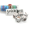Koplow Games Brown Cow Dice Game 5 Dice Set with Travel Tube and Instructions #12264