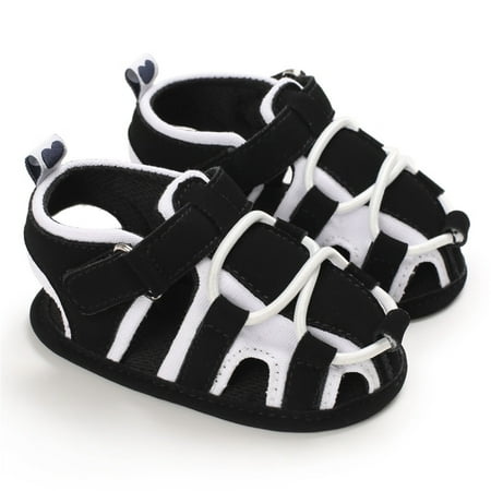 

〖Roliyen〗Toddler Shoes Infant Toddler Baby Summer Multicolor Anti-Slip Walking Shoes Prewalker Sandals