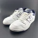thumbnail image 2 of New Balance 480 Low Top Leather Sneakers Mens Size 10.5 White Blue Shoes, 2 of 6