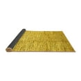 thumbnail image 2 of Ahgly Company Indoor Square Abstract Yellow Modern Area Rugs, 7' Square, 2 of 4