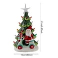 thumbnail image 5 of Shoreew Tabletop Christmas Tree Light Battery Powered Indoor/Outdoor Multicolored Lights Desk Classic Xmas Tree Decoration, 5 of 7