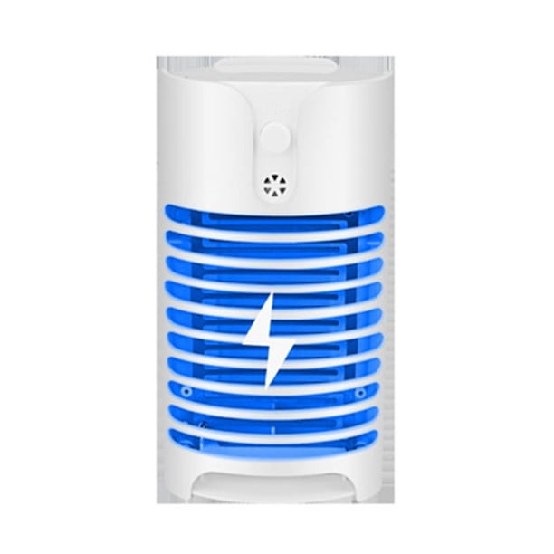 Eliminador de insectos voladores para interiores de 2 piezas con tecnología única de trampa de luz UV enchufable y sensor para control de plagas para mosquitos y mosquitos