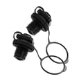 thumbnail image 4 of ZLight 1Pair Screw Air Valve Caps for Kayak Inflatable Canoe Boat Raft Black Pool, 4 of 6