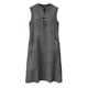 thumbnail image 5 of TaTaai Women's Loose Fit Slip Dress Solid Color Sleeveless V-Neck Linen Feel Button Front Casual Maxi Dress Summer Pocket Detail Gift, 5 of 7