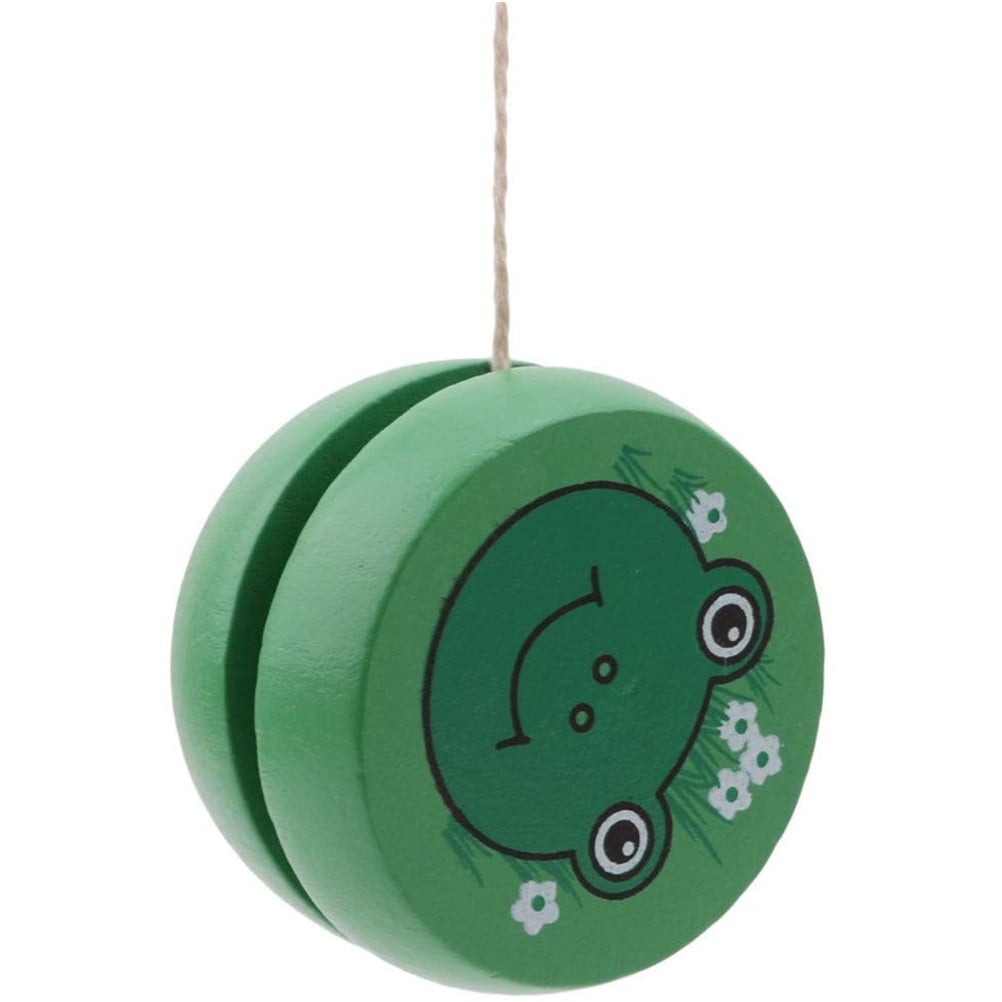 Wooden Yo Yo Toy Cartoon Animal Yo Yo Balls For Kids Birthday Party  Preferred Prizes