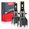 thumbnail image 2 of 2 uds IP68 bombillas LED para faros delanteros de coche a prueba de agua lámpara de conduc Abanopi  Faros de automóviles, 2 of 7
