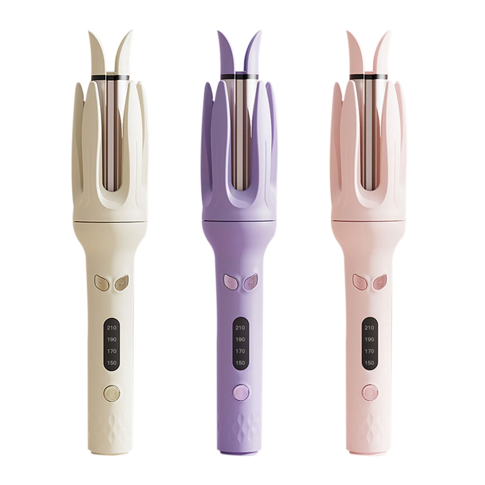 Fully Automatic Curling Stick, Portable Rotating Curler, Hair Curler with Temperature Control, No-Harm Curling Iron for Effortless Styling