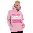 thumbnail image 5 of Breast Cancer Fighting Machine Hoodie Sweatshirt Women Brisco Brands S, 5 of 6