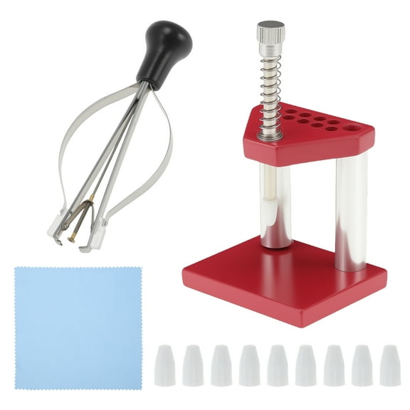 Unique Bargains Watch Hand Repair Tool Kit Watch Hand Setting Tool with Removal and Press Watchmaker Watch Hand Prestos Presser Lifter Puller Plunger Remover