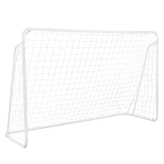 Soccer Goal Training Set with Net Buckles Ground Nail Football Sports 8' x 5'