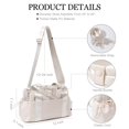 thumbnail image 4 of Bolsa de gimnasio Bucosd, pequeña, para mujer, bandolera con compartimento húmedo, 4 of 6