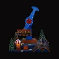 thumbnail image 5 of Carnival Pendulum Ride Display Animated Musical Christmas Village Perfect Addition to Your Christmas Indoor Decorations & Holiday Collections, 5 of 6