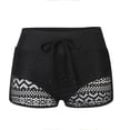 thumbnail image 4 of Conairie Women Swim Bottoms Lace Mesh Full Coverage High Cut Swimsuit Ruched Scrunch Swim Bottom XXL, 4 of 4