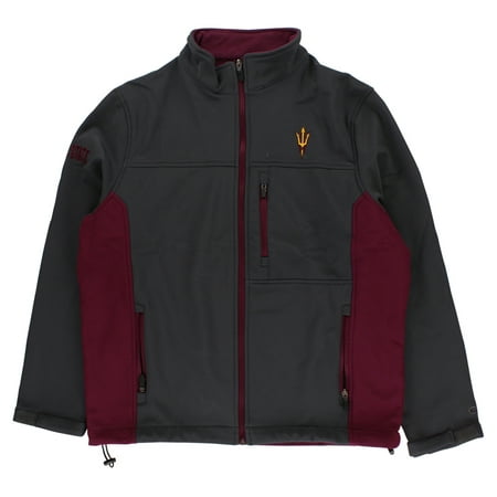 - Colosseum Mens Arizona State University Full Zip Jacket Grey