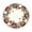 A001- Style A, variant on Halloween Round Placemat 15 Inch Jack O Lantern Ghost Skull Web Decorative Table Mat for Home Kitchen Dining Party Holiday Fall Season Tabletop Decor