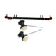 thumbnail image 4 of Kit de actualización de eje cardán de 3 piezas para pedal doble con conector de biela y Eje rojo negro, 4 of 9