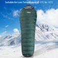 thumbnail image 2 of Sac de Couchage Momie Sac de Couchage d'Hiver pour Plein Air Randonnée Sac de Couchage pour Camping Randonnée, 2 of 8