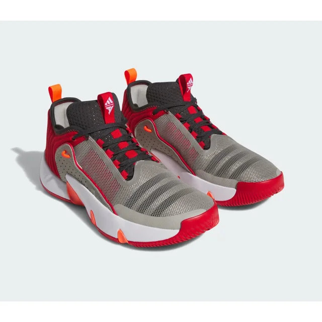 Ad-id-as Trae Unlimited Basketball Shoes Red/Grey/Black/White IF5611 Men's Size 8