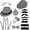Grey, variant on 1920s Mens Costume Accessories Outfit Fedora Hat Roaring 20s Costumes Gangster Accessories for Party