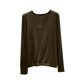 thumbnail image 2 of mfyjkho Tops Elegantes Para Mujer, Camisa De Manga Larga De Color Liso Con Cuello Interior Informal Para Mujer Tops Para Salir Xxxxxl, 2 of 6