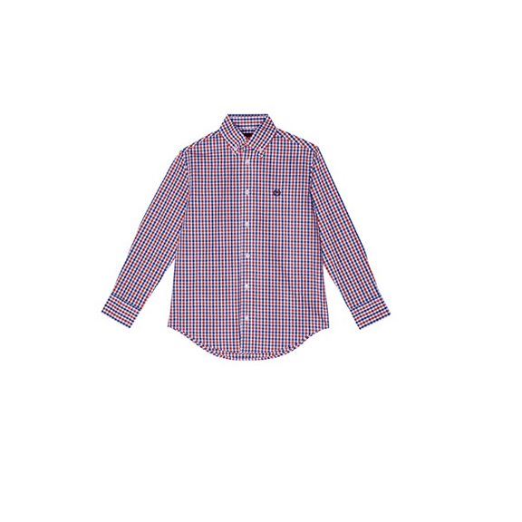 Lauren Ralph Lauren Boys 8-20 Long Sleeve Plaid Shirt, 18