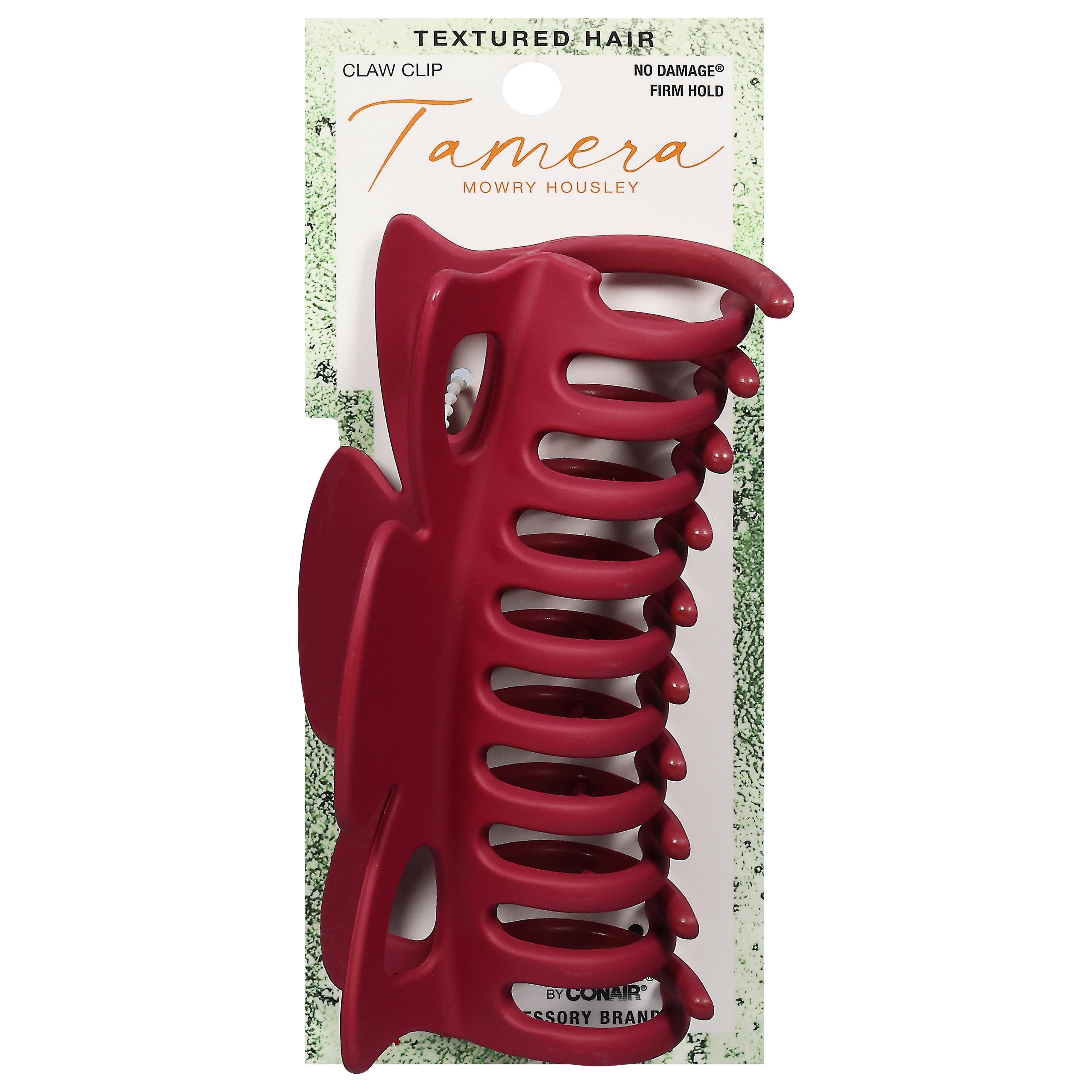 (2 pack) Scunci x Tamera Mowry Housley Jumbo Claw Clip, Pink, 1 Count