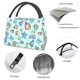 thumbnail image 4 of Fotbe Sea Shells 2 Bolsa Térmica Portátil con Estampado, Bolsa de Entrega de Alimentos Aislada, Bolsa Reutilizable de Gran Capacidad para Comidas y Supermercado, 4 of 6