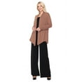 thumbnail image 4 of MOA COLLECTION Women's Solid Casual Lightweight Long Sleeve Loose Fit Knit Sweater Cardigan, 4 of 4