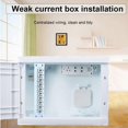 thumbnail image 4 of 10 Port Straight-through CAT5e Patch Panel RJ45 Network Cable Adapter Keystone Jack Ethernet Distribution Frame UTP 19in, 4 of 4