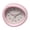 Pink, variant on Partheme Cute Irregular Shaped Analog Alarm Clock with Night Light, Silent Sweep Motion Desk Clock for Bedroom Living Room Office, Pink