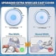 thumbnail image 4 of Waterproof Extra Wide Leg Cast Cover for Shower with Non-Slip Bottom for Leg Cast Protector for Leg Surgery Wounds, 4 of 5