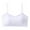 White, variant on Wireless Bras for Women No Underwire T Shirt Everyday Bra Breathable Comfortable Adjustable Straps Bra