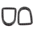 thumbnail image 3 of Decoración Interior Del Coche 2 Piezas De Fibra De Carbono Cerradura De La Puerta Del Coche Pin Botón Perilla Ajuste Del Marco Para Ford Mustang 2009-2013 ANGGREK Otros Vehículos, 3 of 8