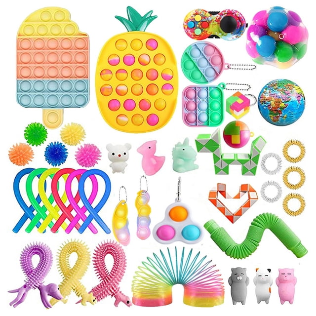 Juguete sensorial Push Bubble Fidget para aliviar el estrés del autismo