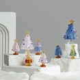 thumbnail image 4 of Brushed Glass Ornaments, Wire-wrapped Christmas Tree Desktop Decorations, Gifts, 4 of 5