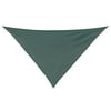 Gale Pacific 473662 California Sun Triangle 12 ft. Heritage Grn Sail, Fixing Hardware