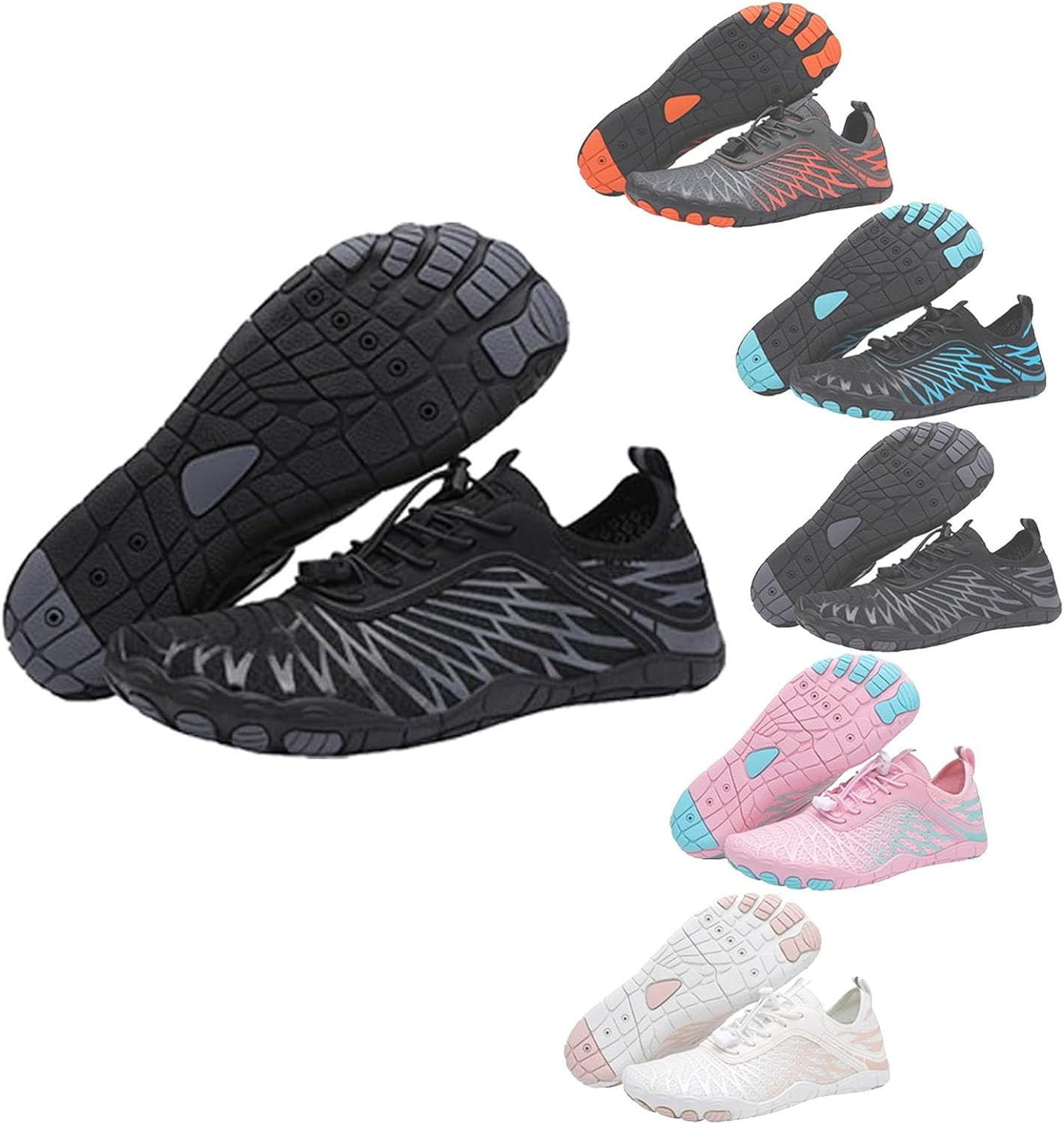 Men's breathable non-slip wading shoes women's fishing beach swimming shoes quick-drying hiking shoes