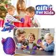 thumbnail image 2 of 3D Printing Toys - 12" 3D Printed Dragon&Egg Cool 3D Printed Articulated Crystal Dragon Toy for Ages 8+ (Laser Violet), 2 of 7