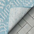 thumbnail image 3 of Well Woven Indoor/Outdoor Area Rug 5'3" x 7'3" Khalo Teal Blue Modern Tribal, 3 of 8