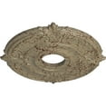 thumbnail image 3 of Ekena Millwork 18"OD x 4"ID x 5/8"P Attica Ceiling Medallion (Fits Canopies up to 5"), Hand-Painted Gobi Desert Crackle, 3 of 6